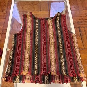Boho Striped Sleeveless Top